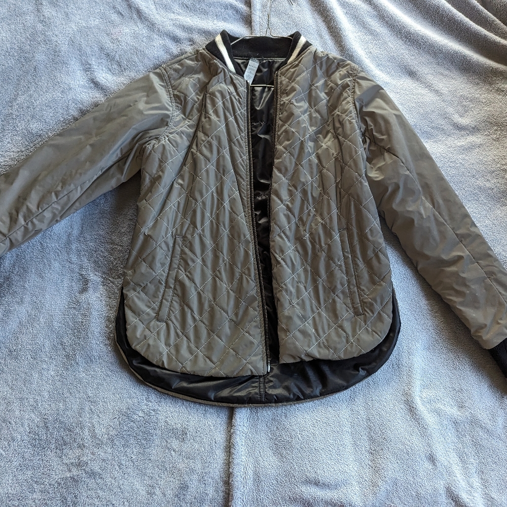 Athleta bomber jacket